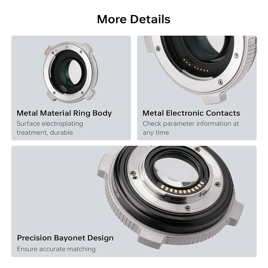 Amazon.com : VILTROX EF-M2 Pro Lens Mount Adapter Auto Focus